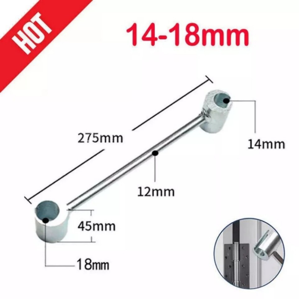 Hinges Gap Adjusting Wrench-Door Hinge Repair Spanner-Adjustable Wrench Tool&&+