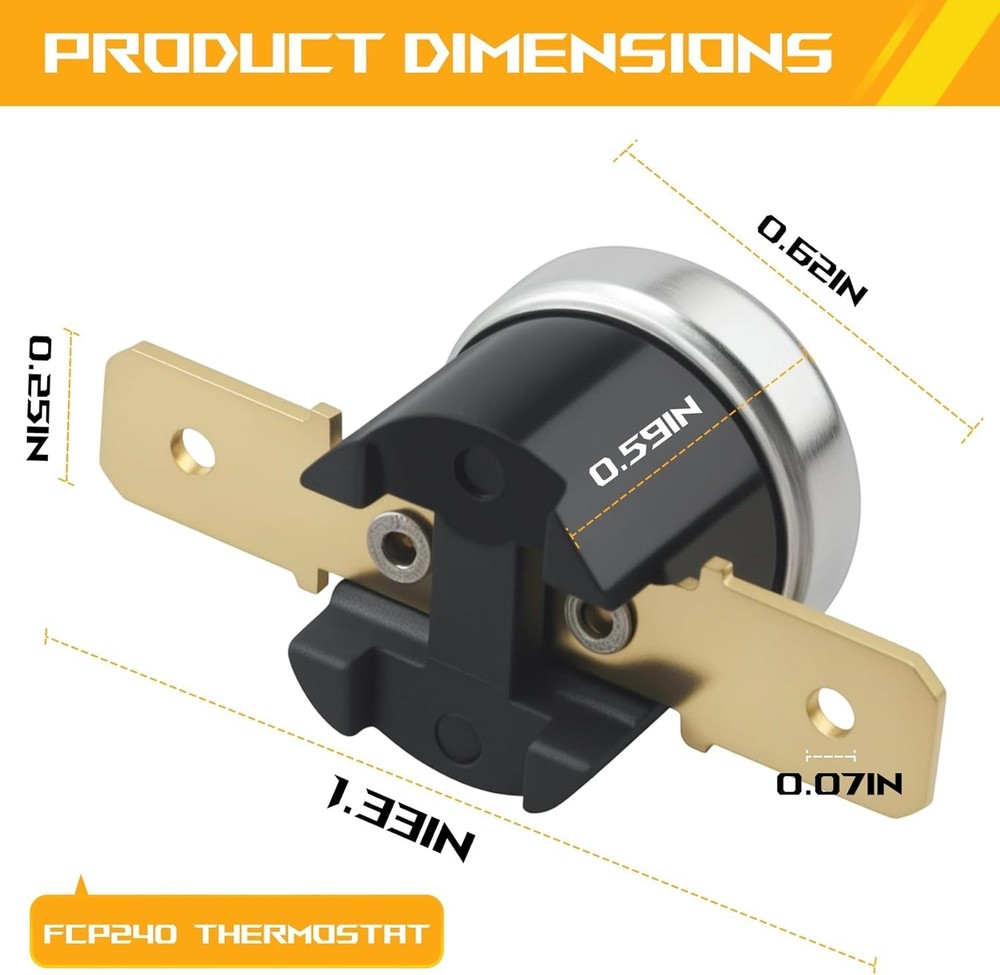FCP240 Coffee Percolators Thermostat Replacement Parts Fits for Farberware Coffe