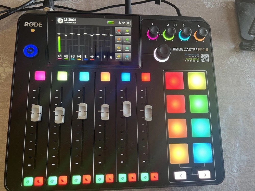 RØDECaster Pro II – Integrated Audio Production Studio