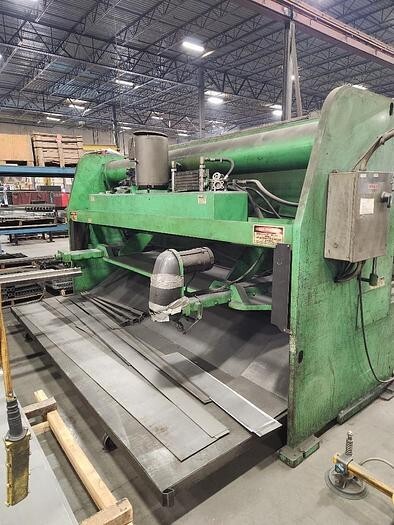12' X 3/8" ACCURPRESS "837512" HYDRAMECHANICAL POWER SQUARING SHEAR - #30218