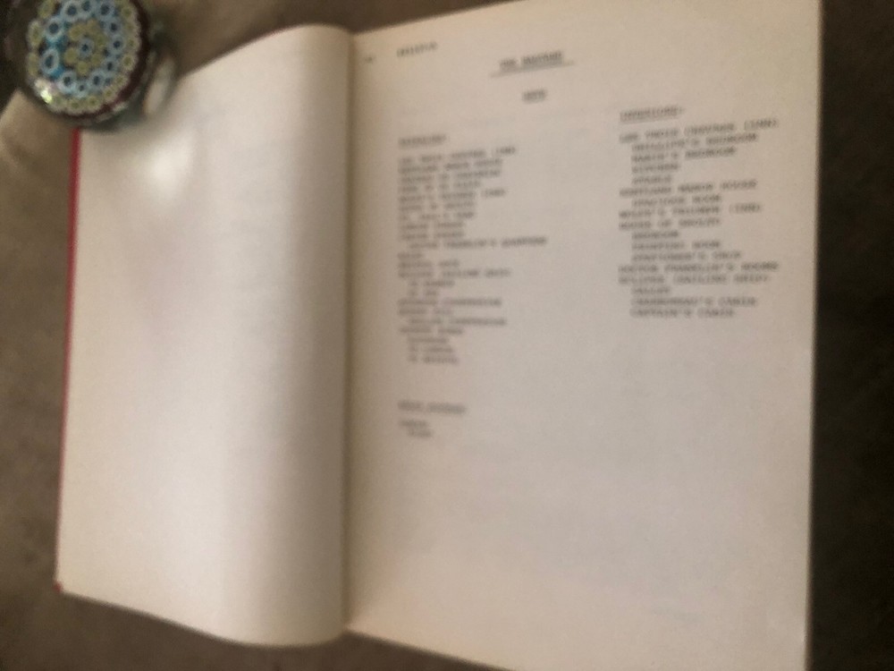 AMERICAN BICENTENNIAL SERIES SCRIPT [1977]