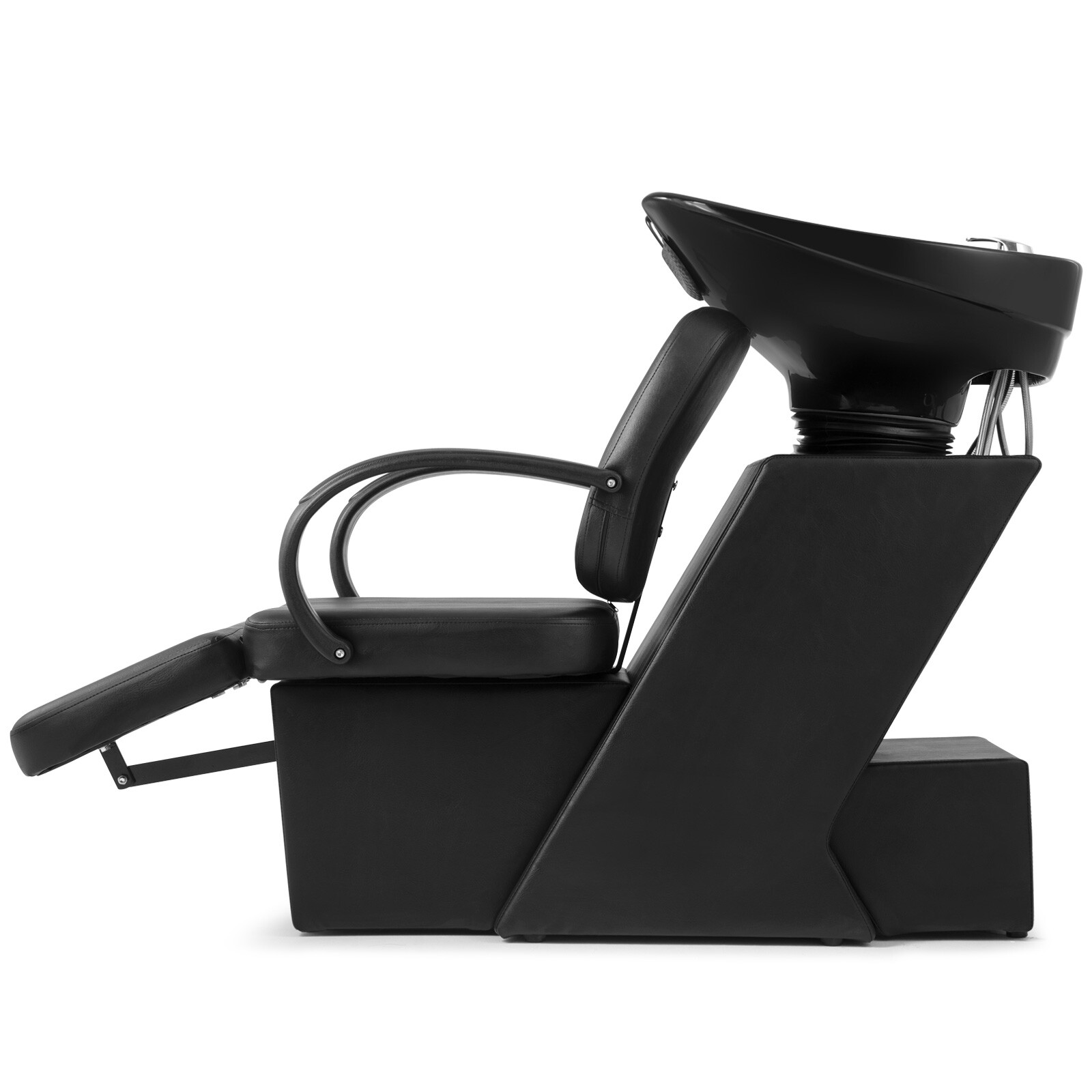 Artist Hand Backwash Barber Shampoo Chair Ceramic Bowl Sink Unit Salon Station