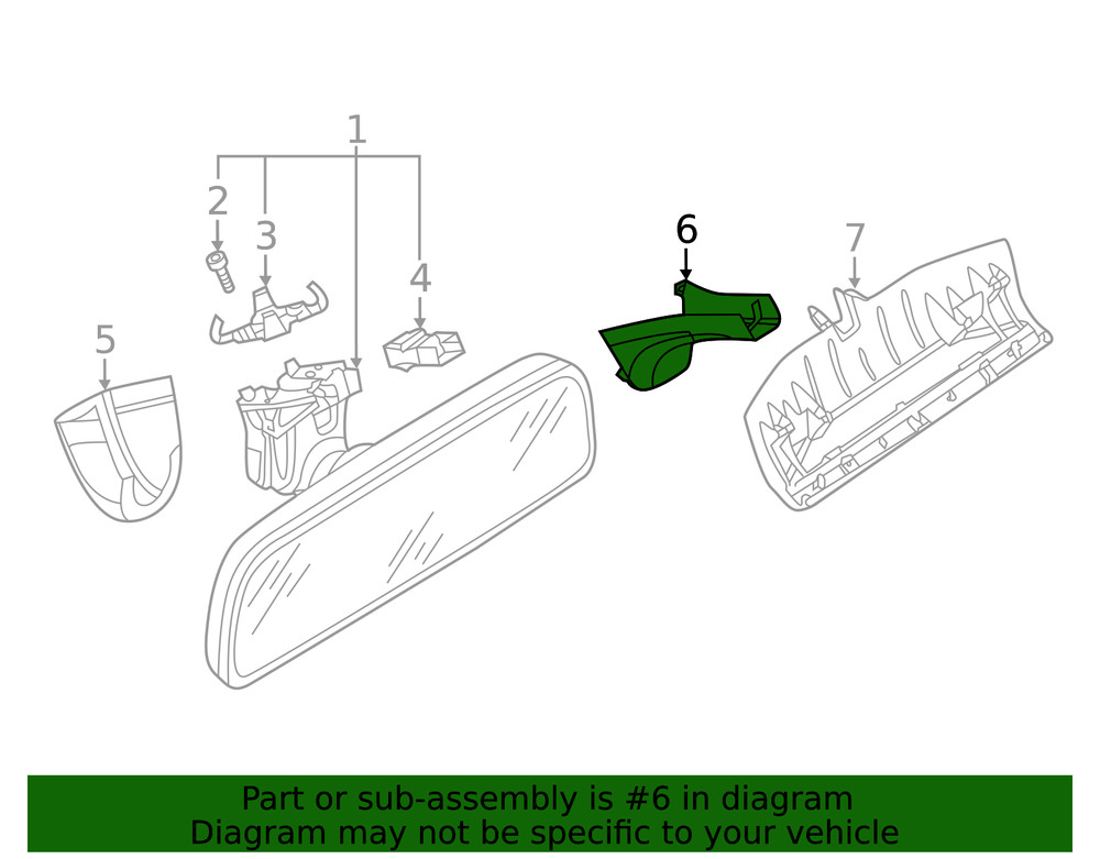 Genuine Volkswagen Rear Cap 17A-857-593-9B9