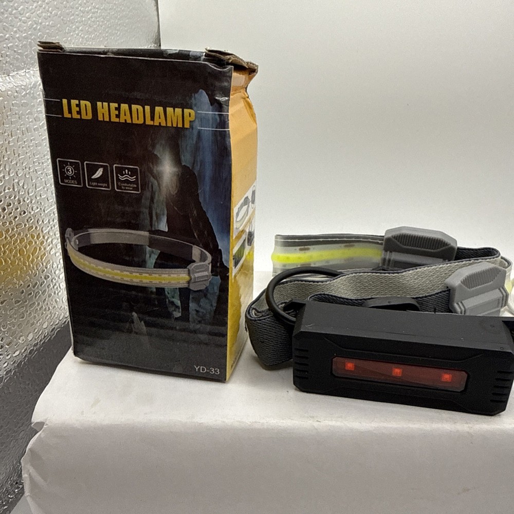 Recargable Headlamp - Black- NIB- Great Price!
