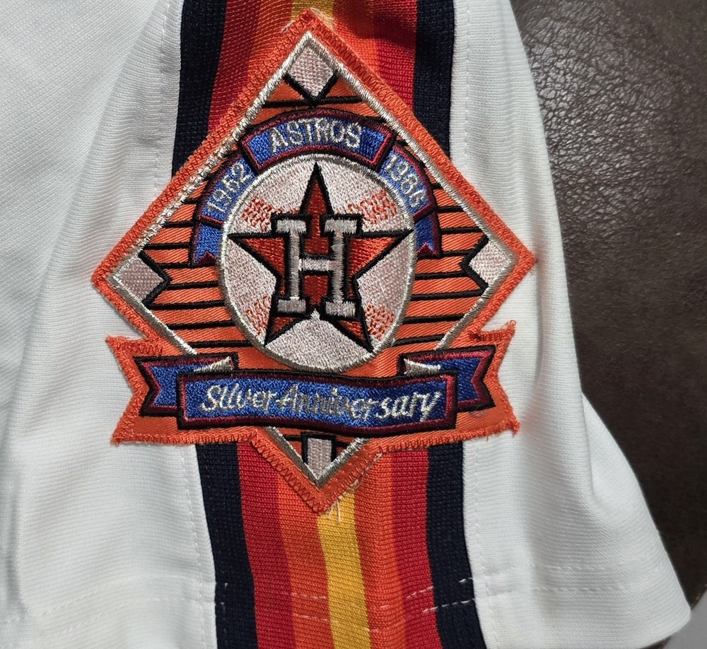 Nolan Ryan signed authentic 1986 cooperstown collection astros Jersey