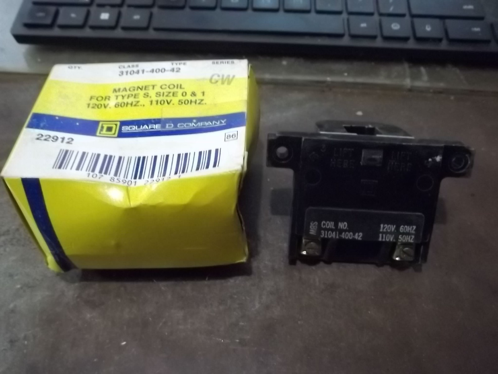 NIB SQUARE D 31041-400-42 MAGNET COIL (291-1)