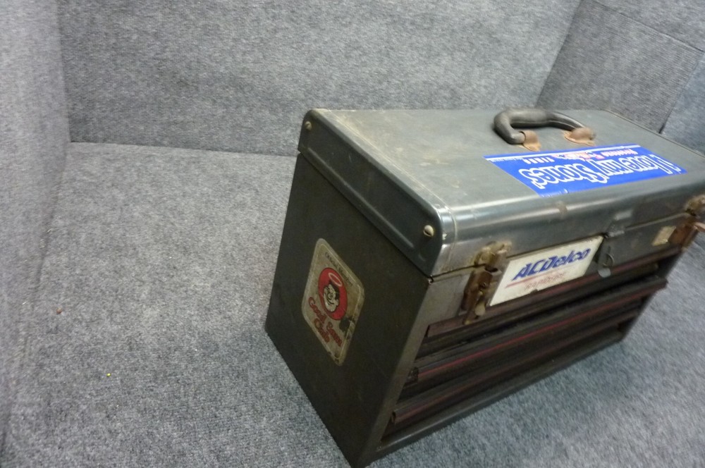 Vintage Craftsman Toolbox with drawers