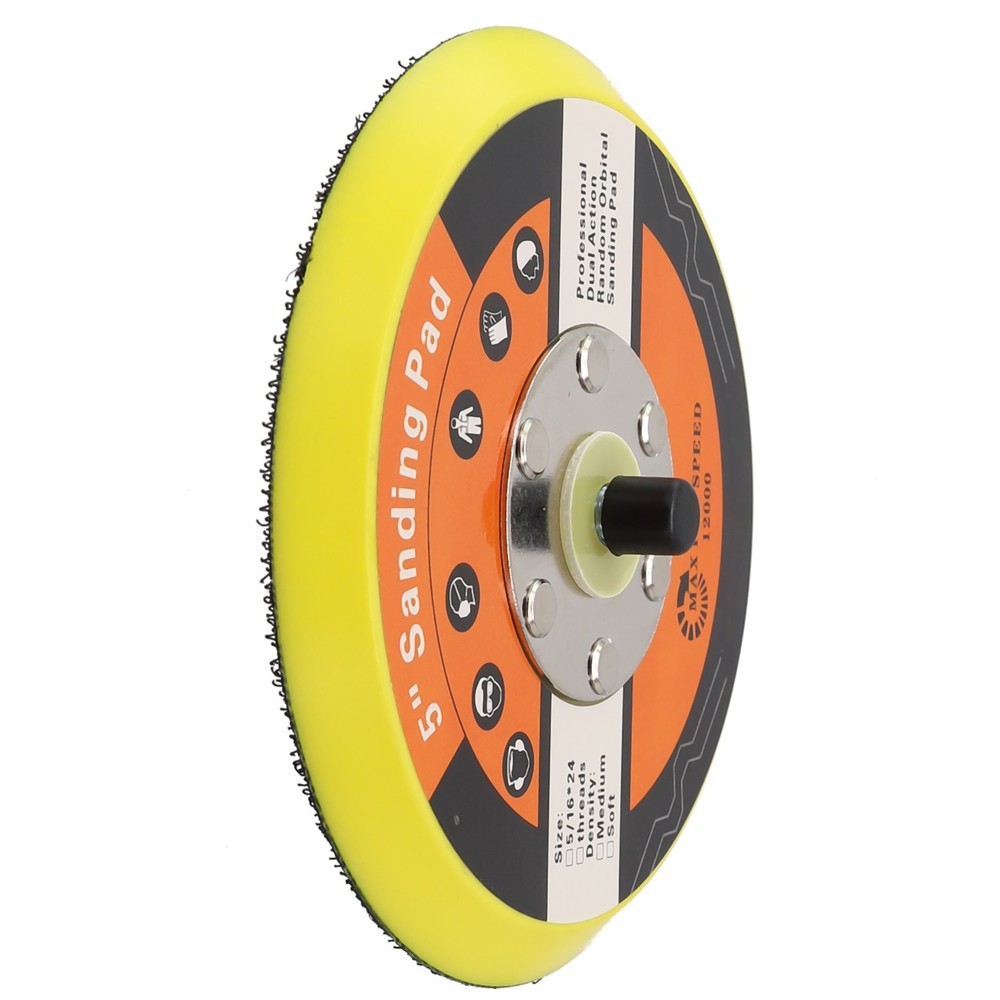 Versatile 5 Inch 125mm Backing Pad Compatible with Sanding Products