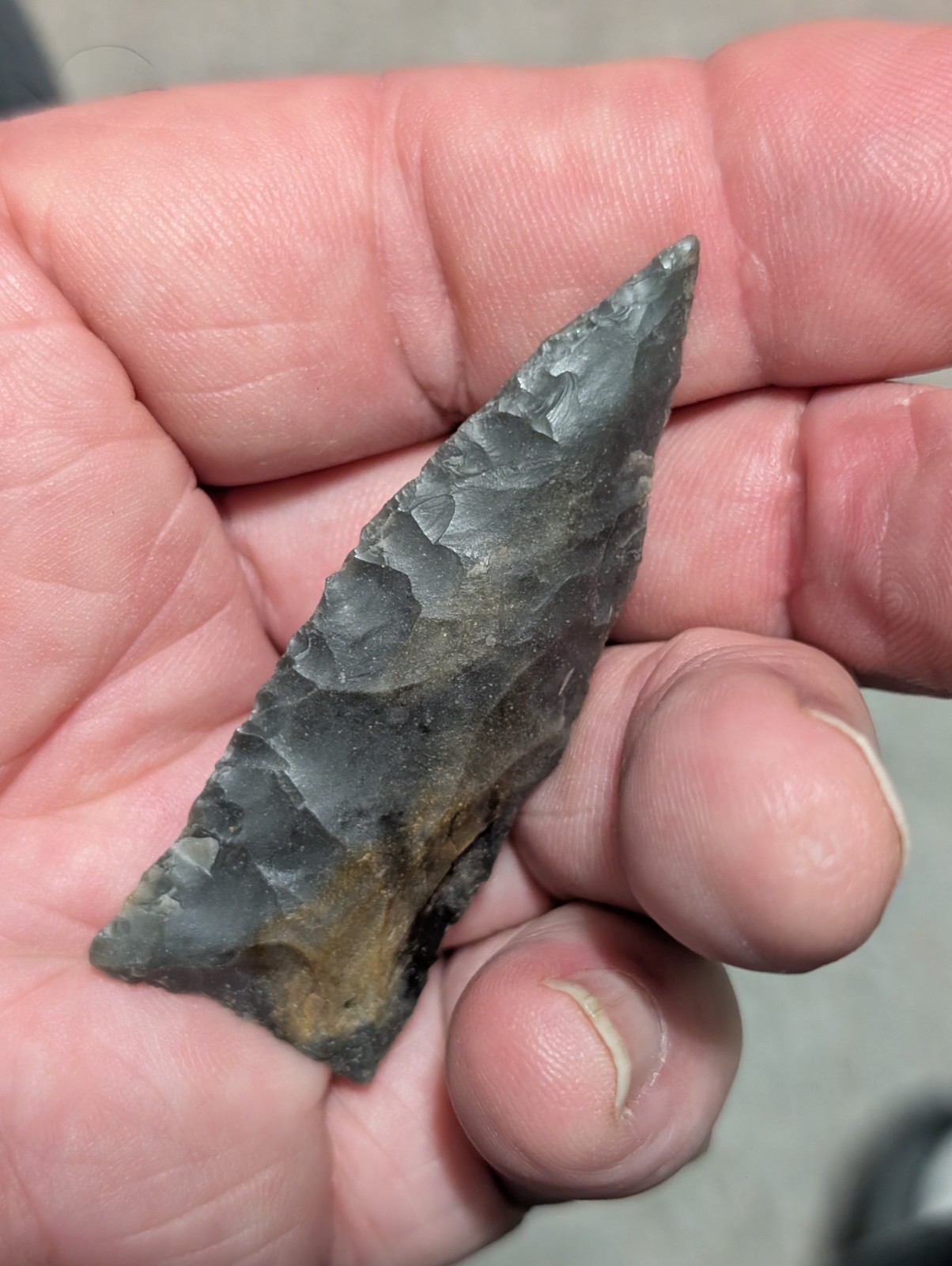 Gorgeous Copena, 2 7/16", N Ctrl Alabama, Bangor Chert, Authentic Arrowhead