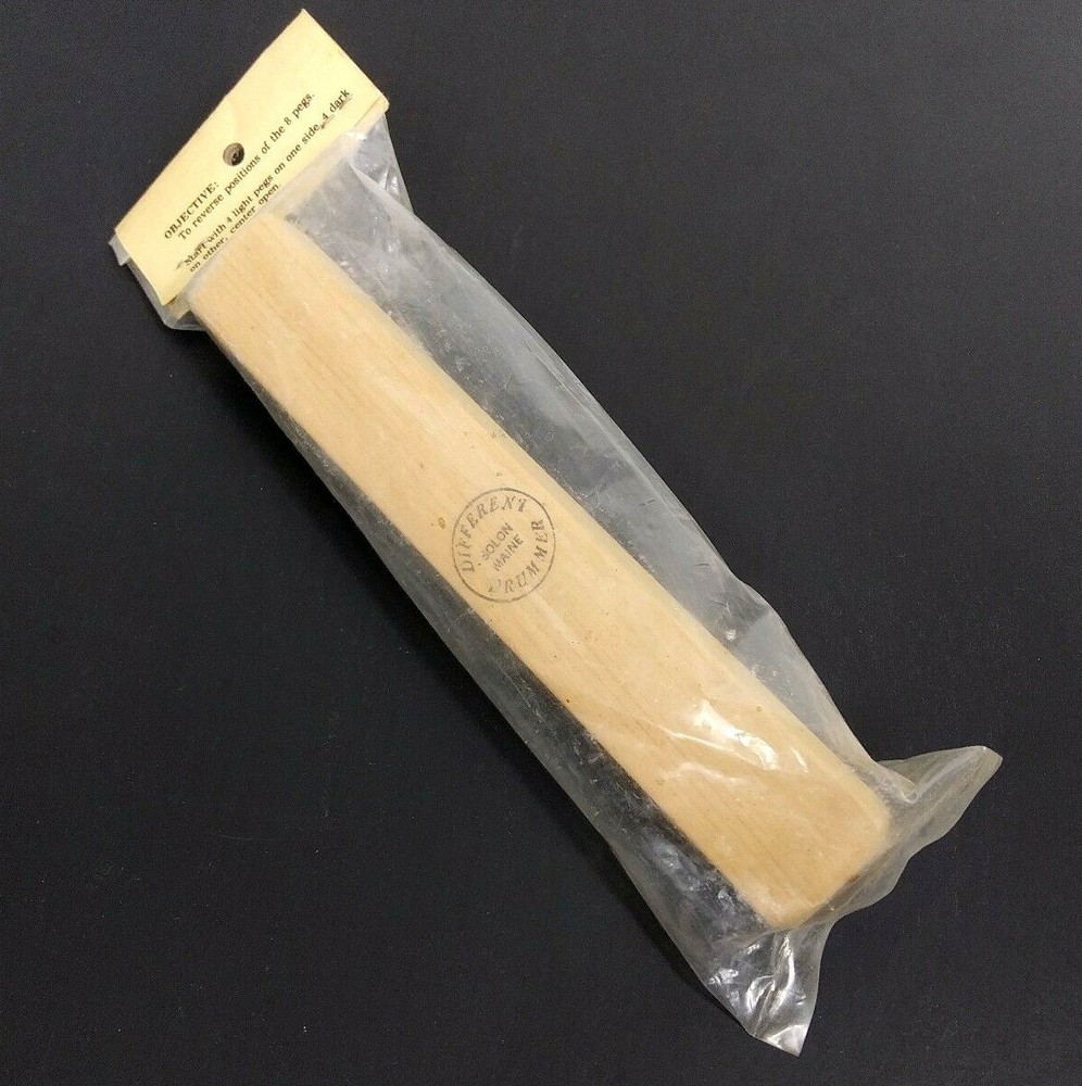 USA Made Solon Maine Different Drummer Workshop Solid Wood Strategy Peg Game New