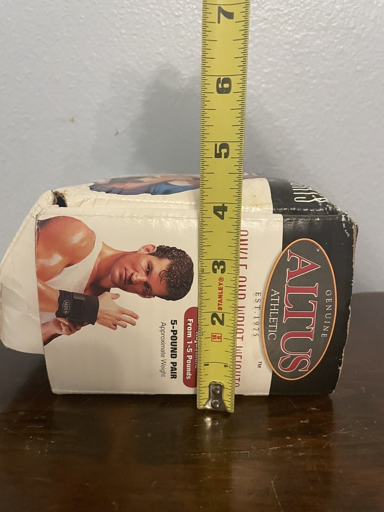 Altus Athletic Adjustable Ankle And Wrist Weights- 5 Lb Ma