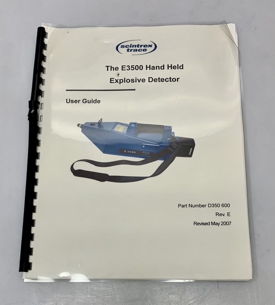 Scintrex Trace E 3500 Portable Dual-Mode Detector Unit D350505
