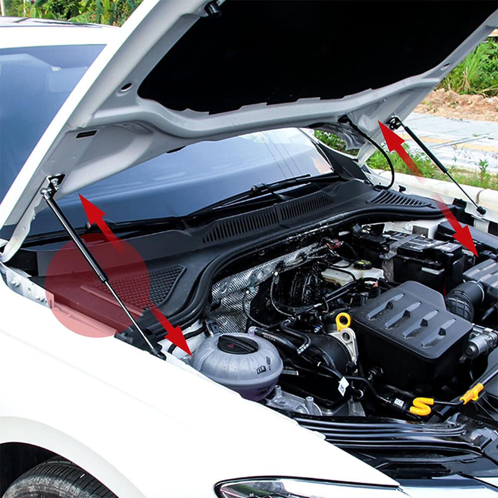 2x Front Hood Lift Supports Struts Shocks for 2015 16-2017 Hyundai Sonata Sedan