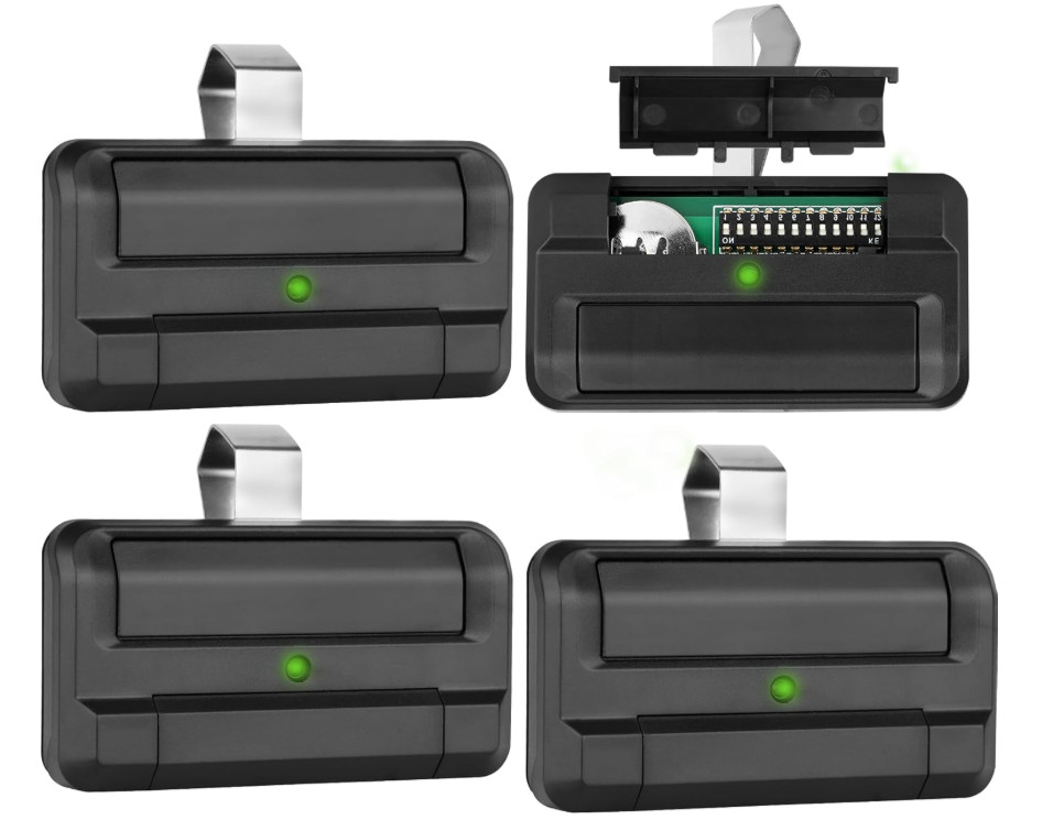 4Pk-811LM Remote for liftmaster with Encrypted DIP Programming Security+ 2.0....