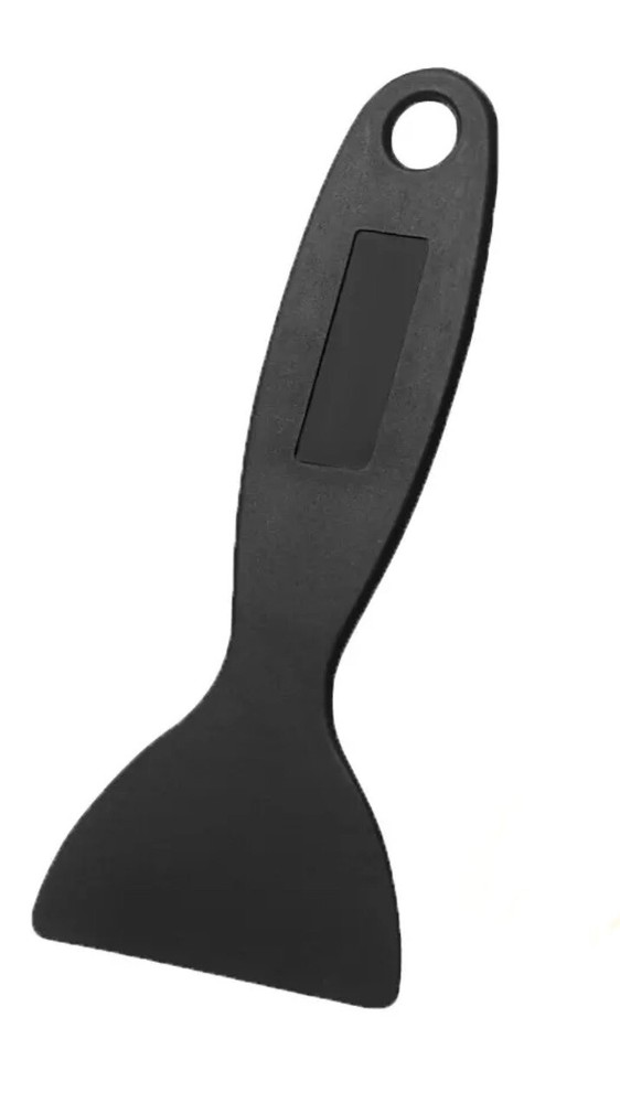 Putty Scraper ABS Plastic Spatula Drywall Patch Repair Spreader Black 3PCS