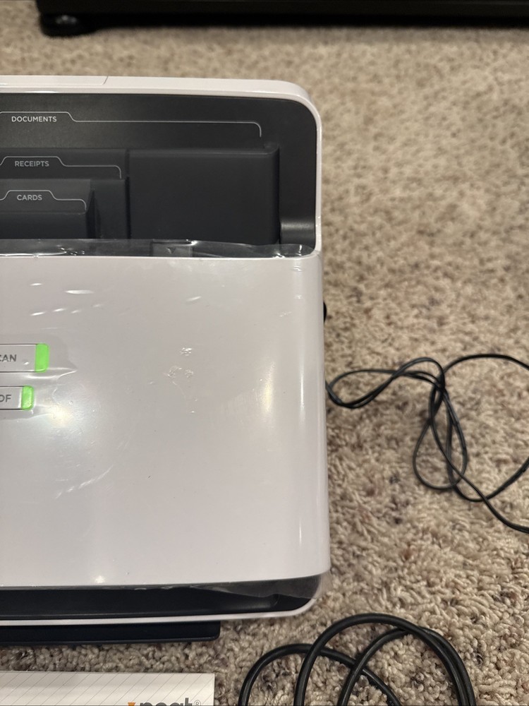 Desk ND-1000 Desktop Document Scanner- WORKING, TESTED Includes power and USB