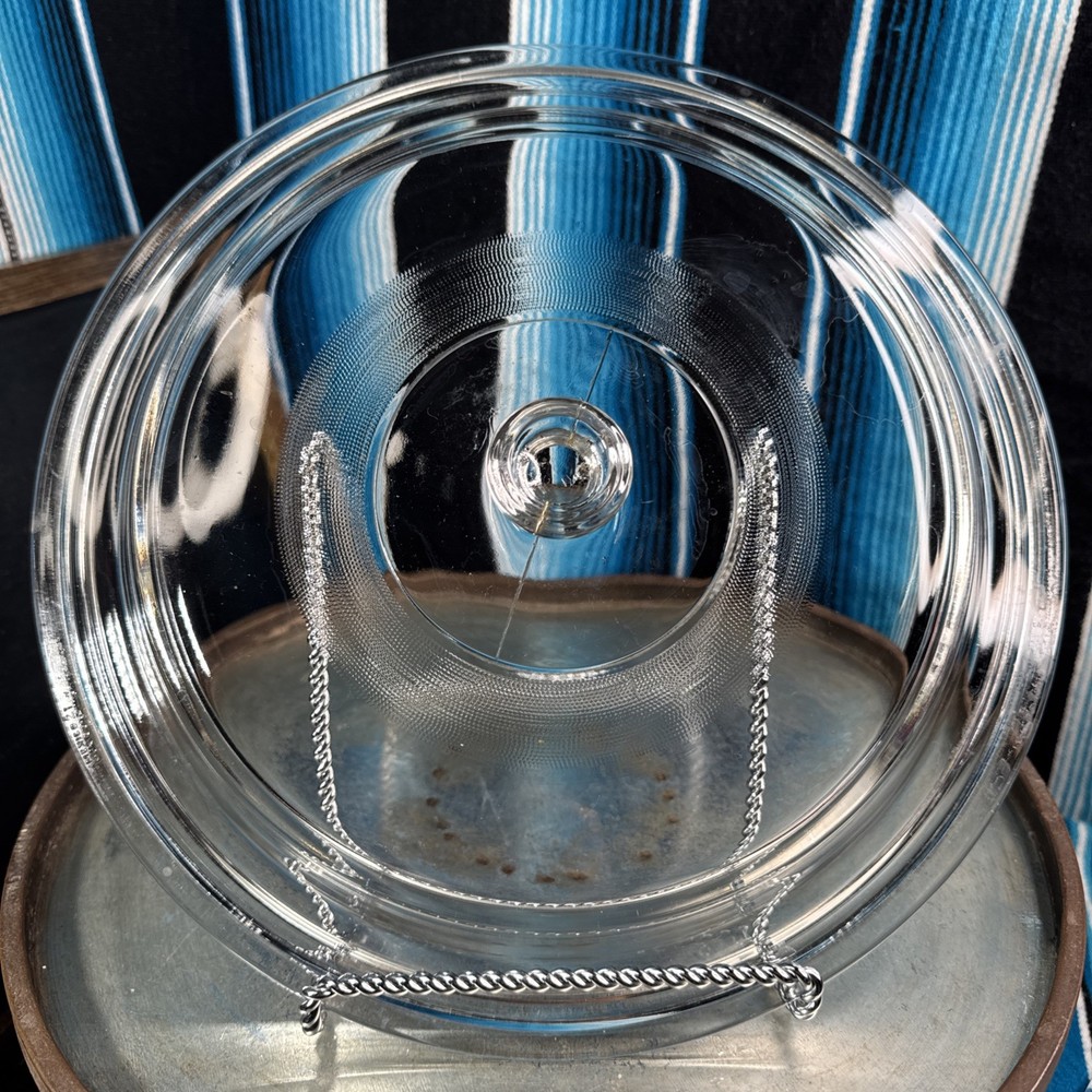 Pyrex/CorningWare Replacement Glass Lid Outside 12 1/4"- Inside 11 1/4” Diameter