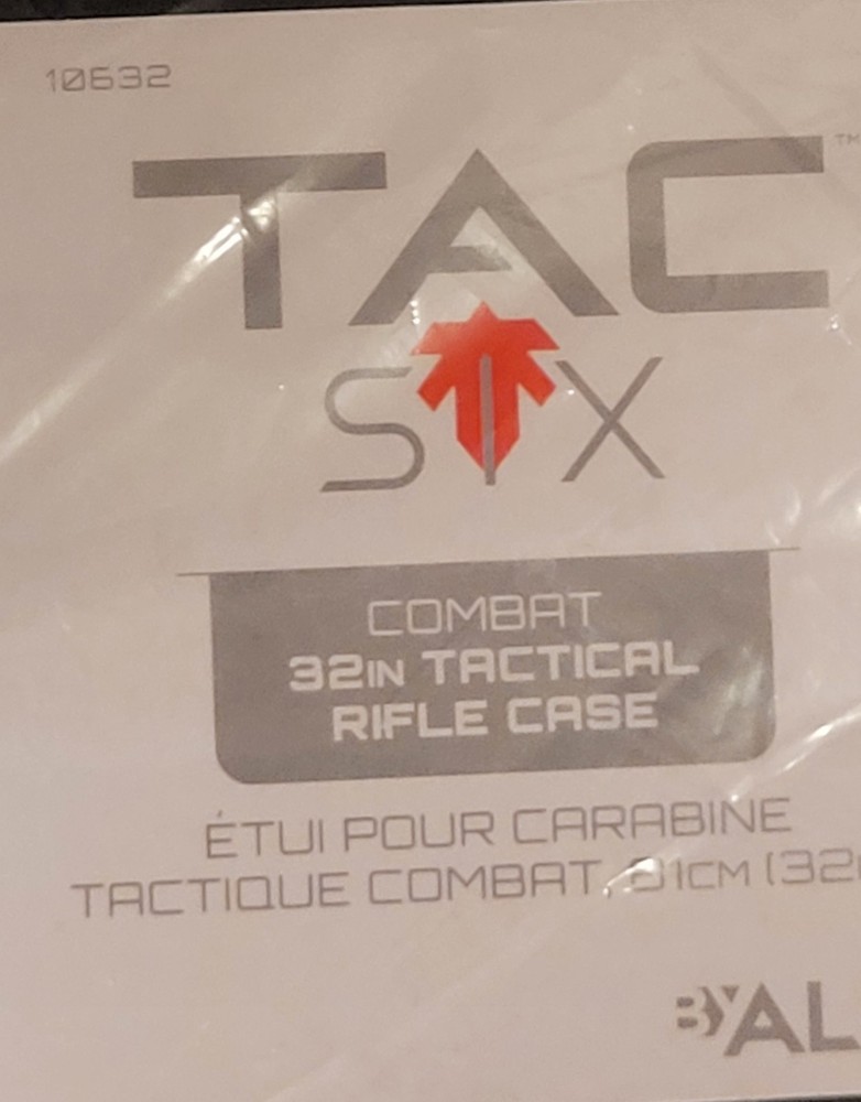 Tac-Six 32" Range Tactical Rifle Case, Black