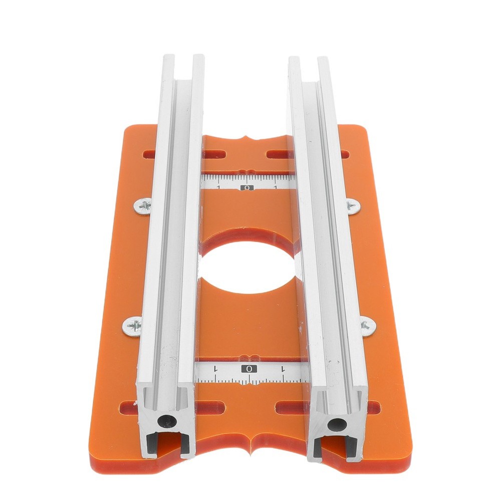 Router Table Adjustment Tool Insert Milling Base Plate Drilling Positioning