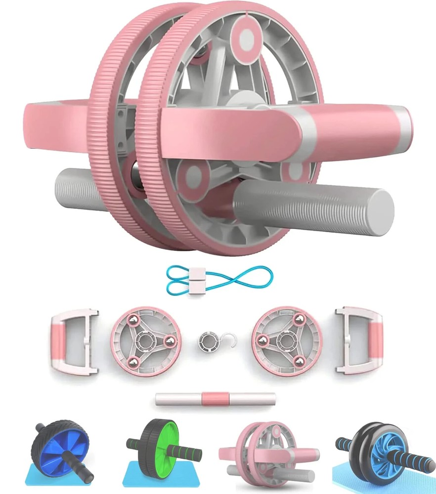 Elevens Ab Roller Wheel for Training Abdomen & Core Strength, 14-in-1 Exercise E