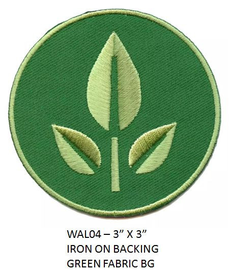 WALL: E  CARTOON MOVIE PATCH - GREEN PLANT - WAL04