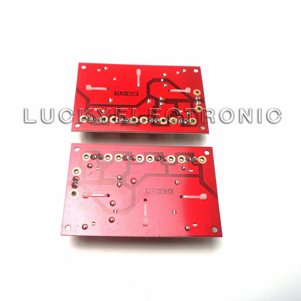 2Pcs 200W 4-Way 3 Way Treble + Midrange + Dual Bass Speaker Crossover Divider
