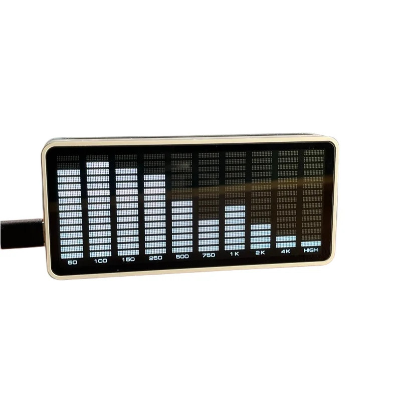 Sound Control & Wired Input Music Spectrum Rhythm Display Audio Level VU Meter