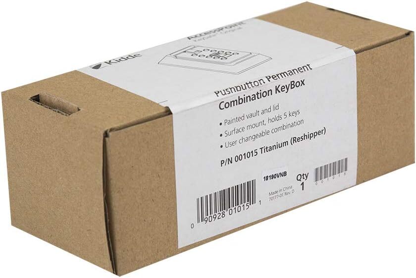 Kidde AccessPoint 001015 KeySafe Original Push Button Combination Permanent Key