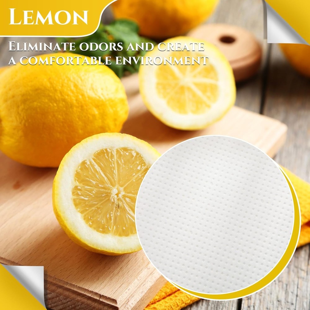 TrelaCo 50 Pcs Absorbent Pads Scented Commode Disposable Bedpan Liners...