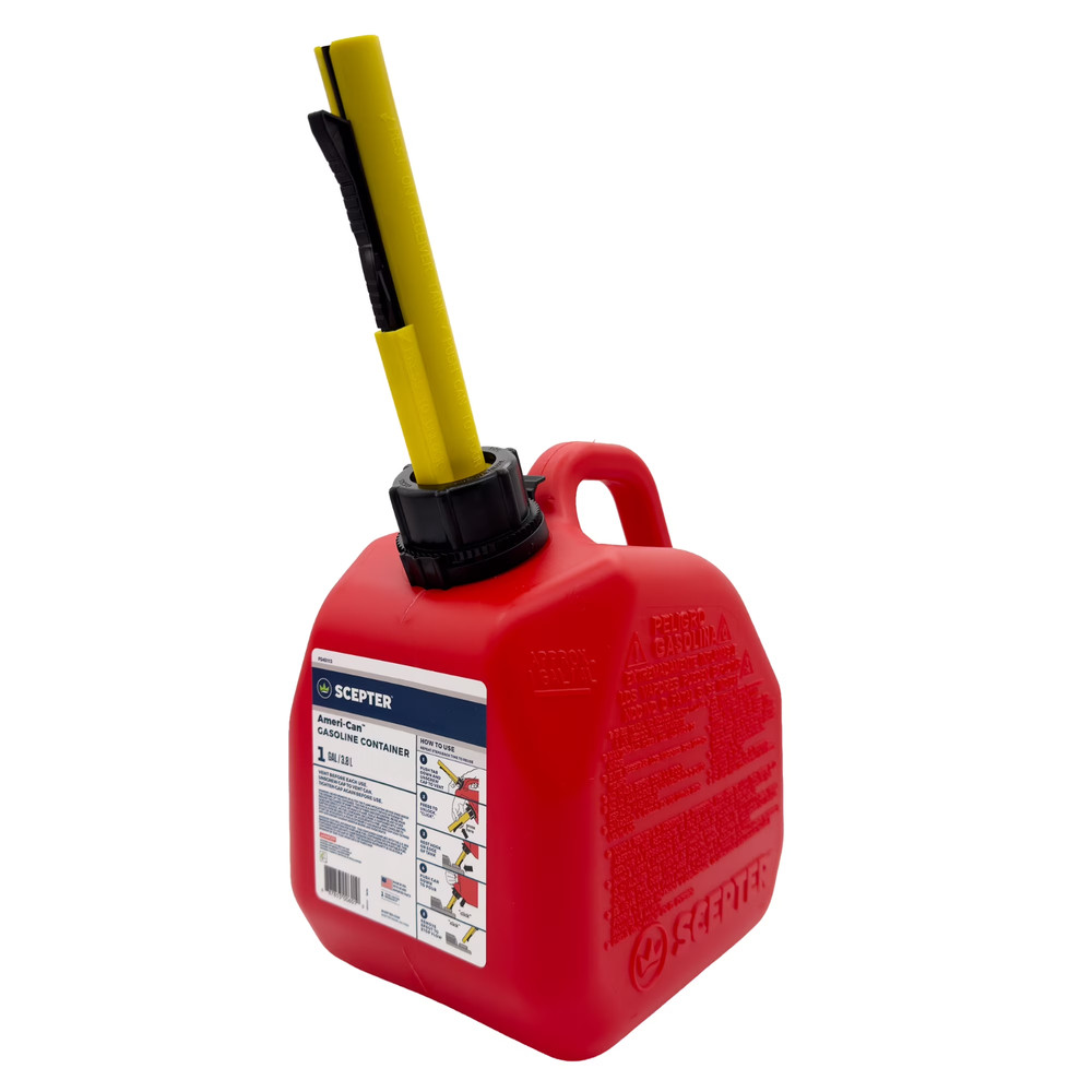 Scepter Ameri-Can FG4G113 1 Gallon Gas Can with Easy-Flo Spout, Red