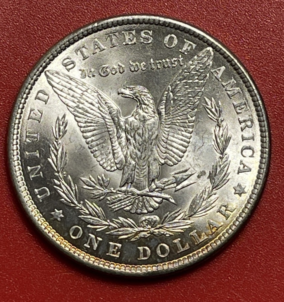 1881 P Morgan Silver Dollar, Choice to Gem Uncirculated.
