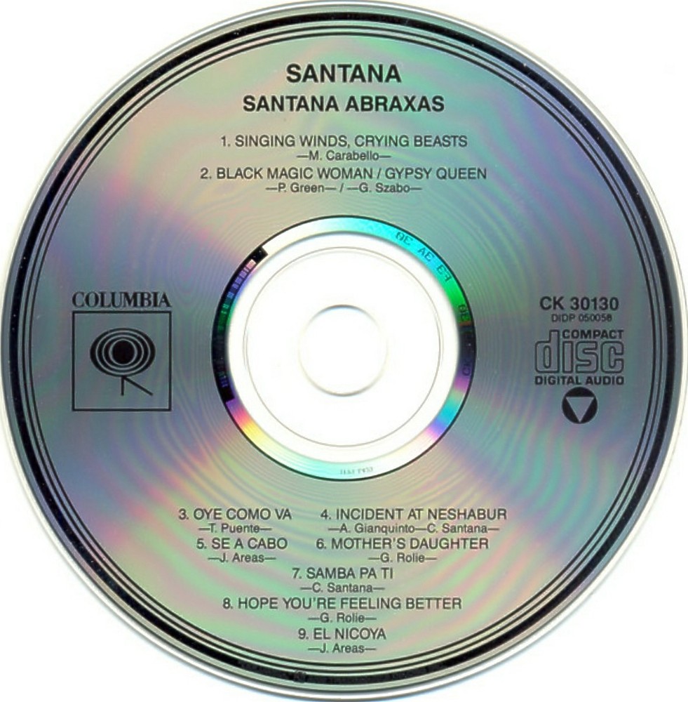 Santana : Abraxas (CD 1986 CBS)