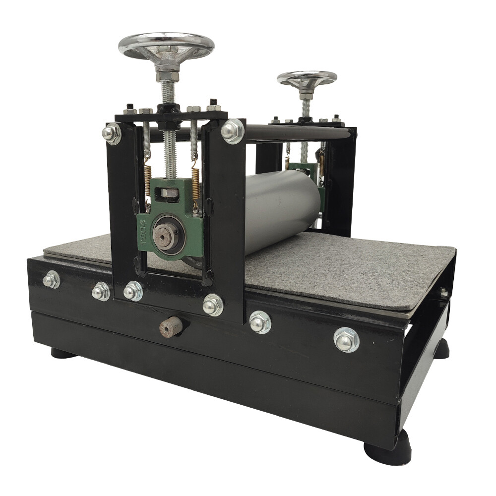 Adjustable Tabletop Slab Roller Engraving Press PrintMaking Machine w/ Handwheel