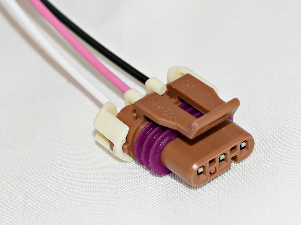 GM E85 Flex Fuel Sensor Connector Pigtail For Metal Fuel Composition Ethanol