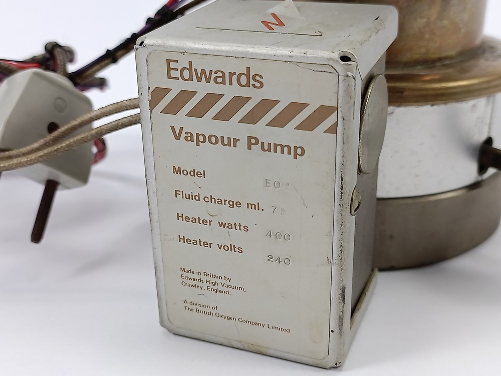 Edwards E02 Diffusion Vapor Pump