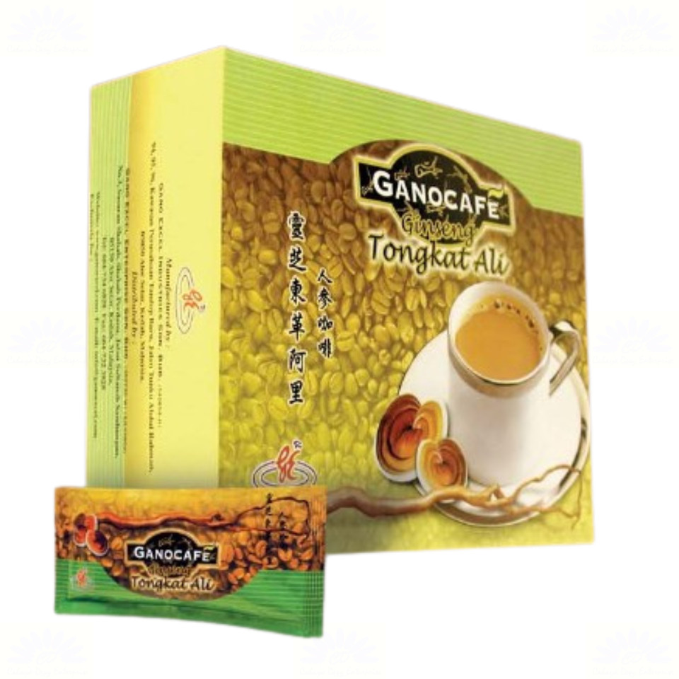 5x Gano Excel Gano Cafe Ginseng Ganoderma Coffee 15 Sachets