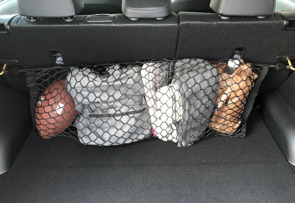 Trunk Rear Seats Envelope Style Cargo Net for Ford Focus Hatchback 2012-2018