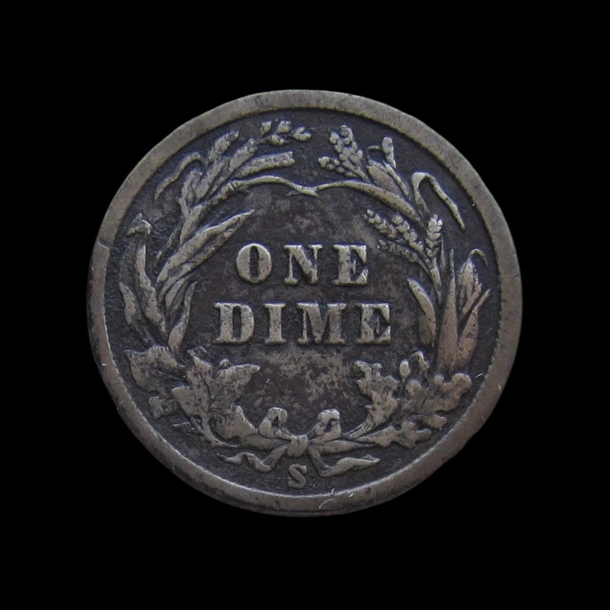 1901-S Barber Dime, Better Date San Francisco Mint Issue, Excellent Condition