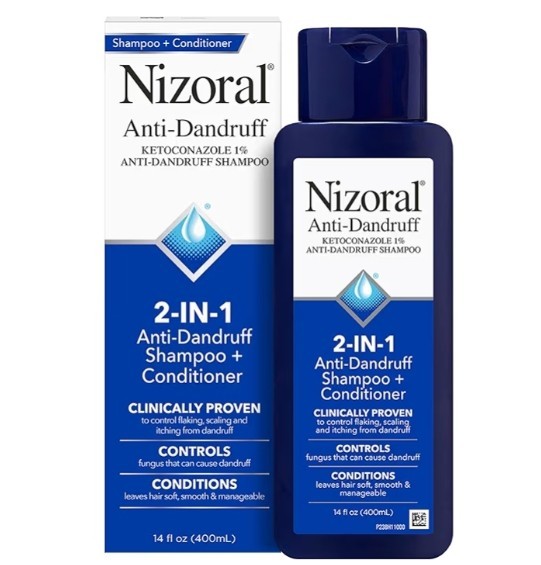 Nizoral Anti-Dandruff 2-In-1 Shampoo + Conditioner 14 fl oz Exp. 02/2027