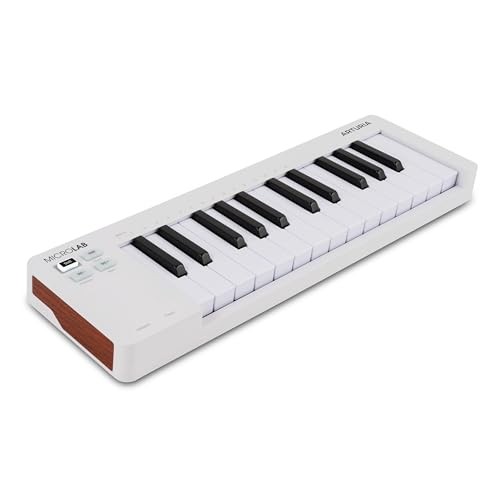 Arturia MICROLAB-MK3 Universal Midi Controller (White)