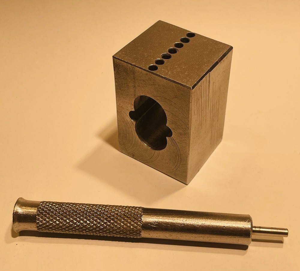 Locksmith A2 system IC Core Capping Block And Capping Punch