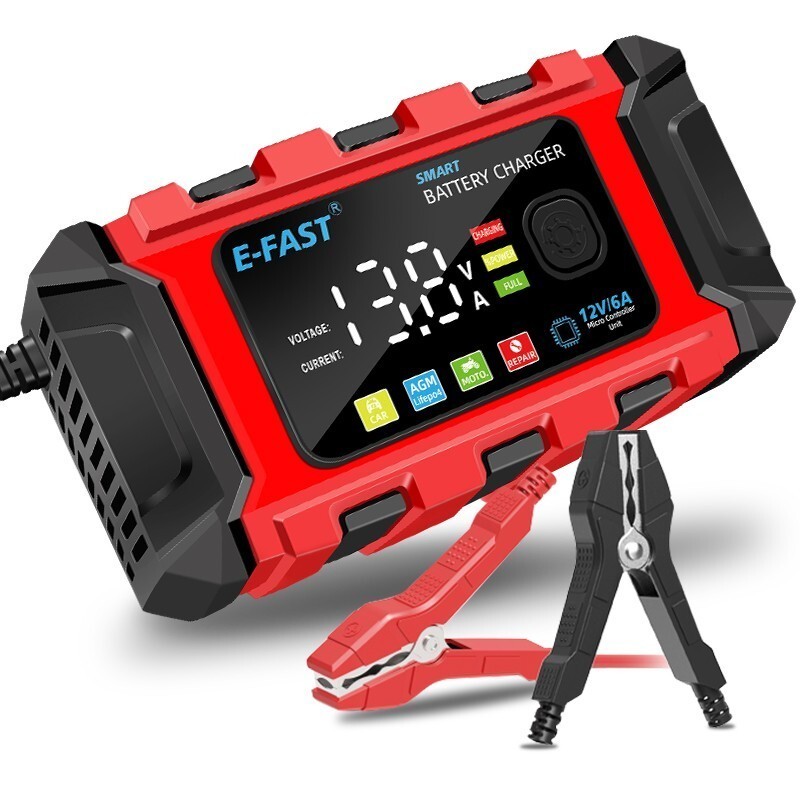 12V Smart Automatic Battery Charger Maintainer for Motorcycle Car Trickle Float