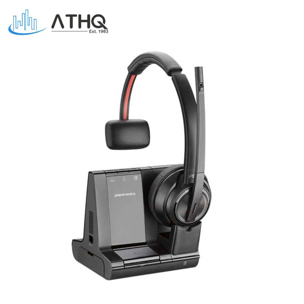 Plantronics Savi 8210-M Wireless DECT Headset System Microsoft Teams 7S447AA