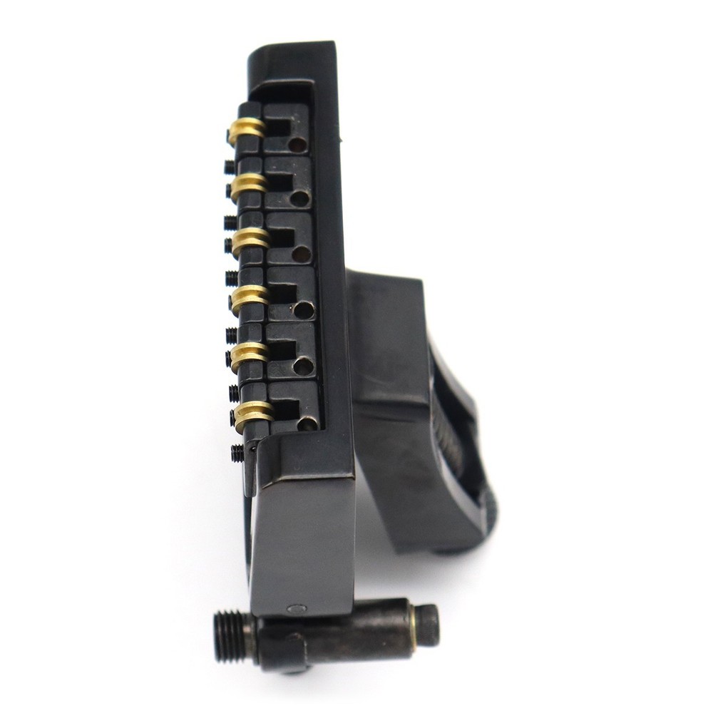 6 String Headless Electric Guitar Roller Tremolo Bridge with String Locks Black