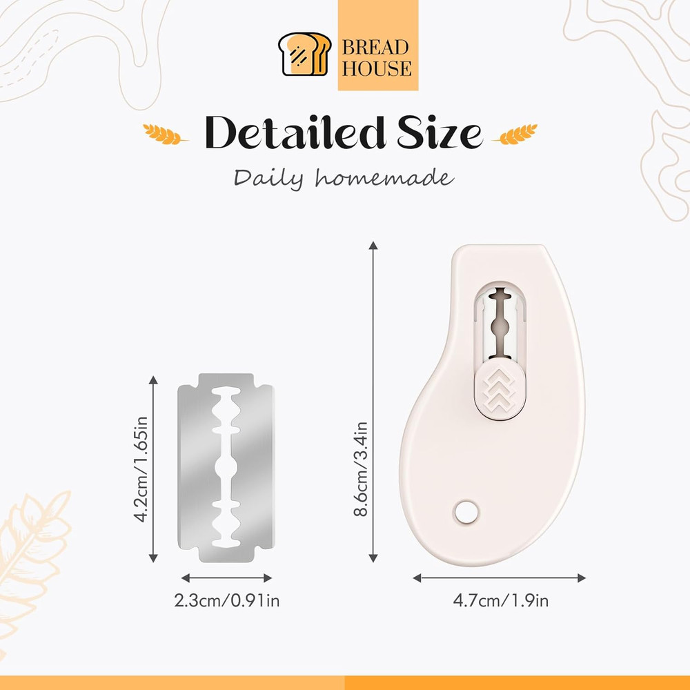 Bread Lame Sourdough Scoring Tool Extractable & Magnetic Bread Scoring Tool