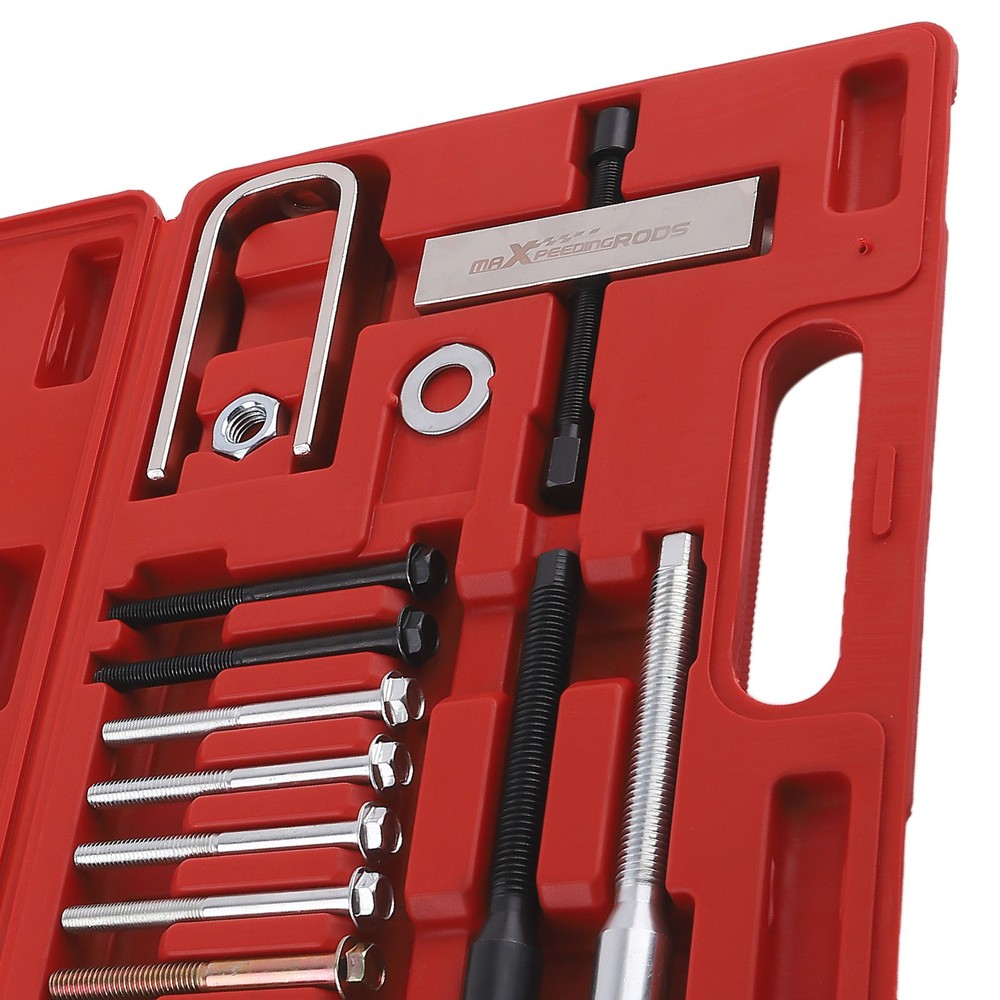 14PC Steering Wheel Puller and Lock Plate Compressor Tool Installer Removal Set