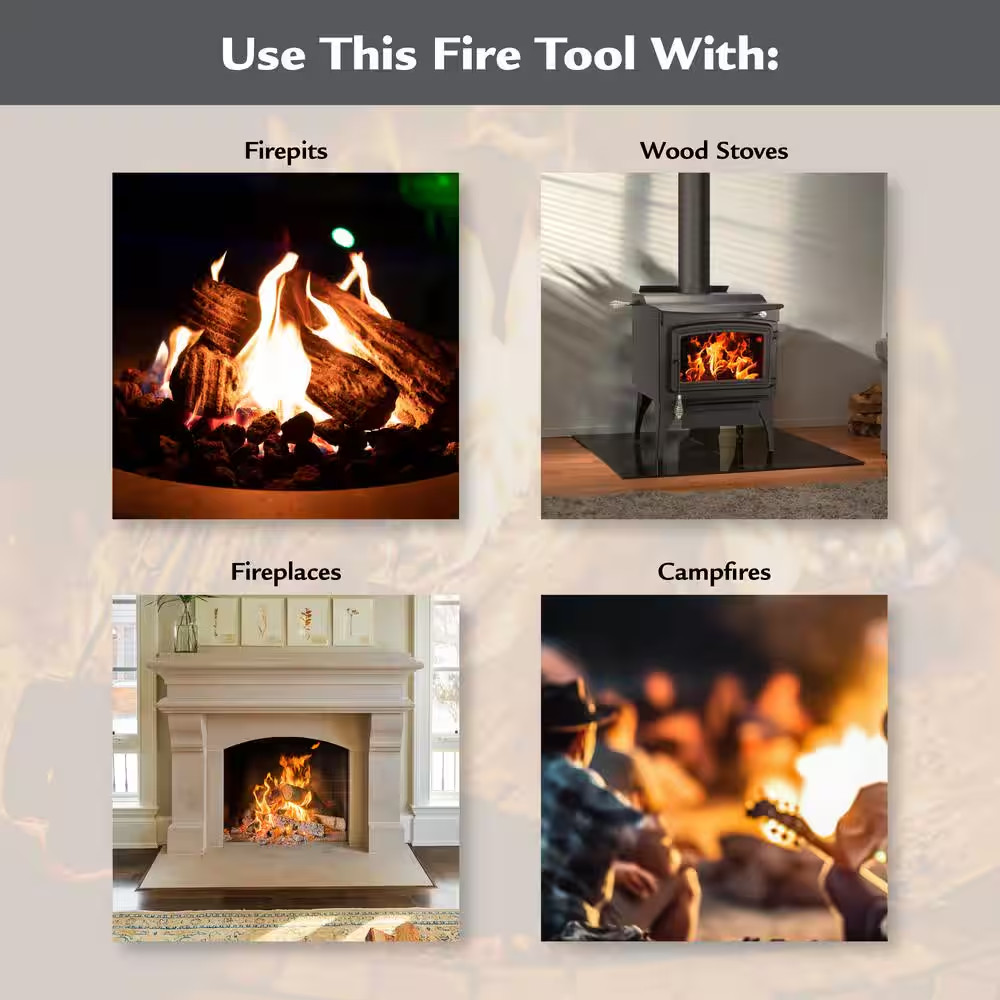 40 In. Fireplace Poker