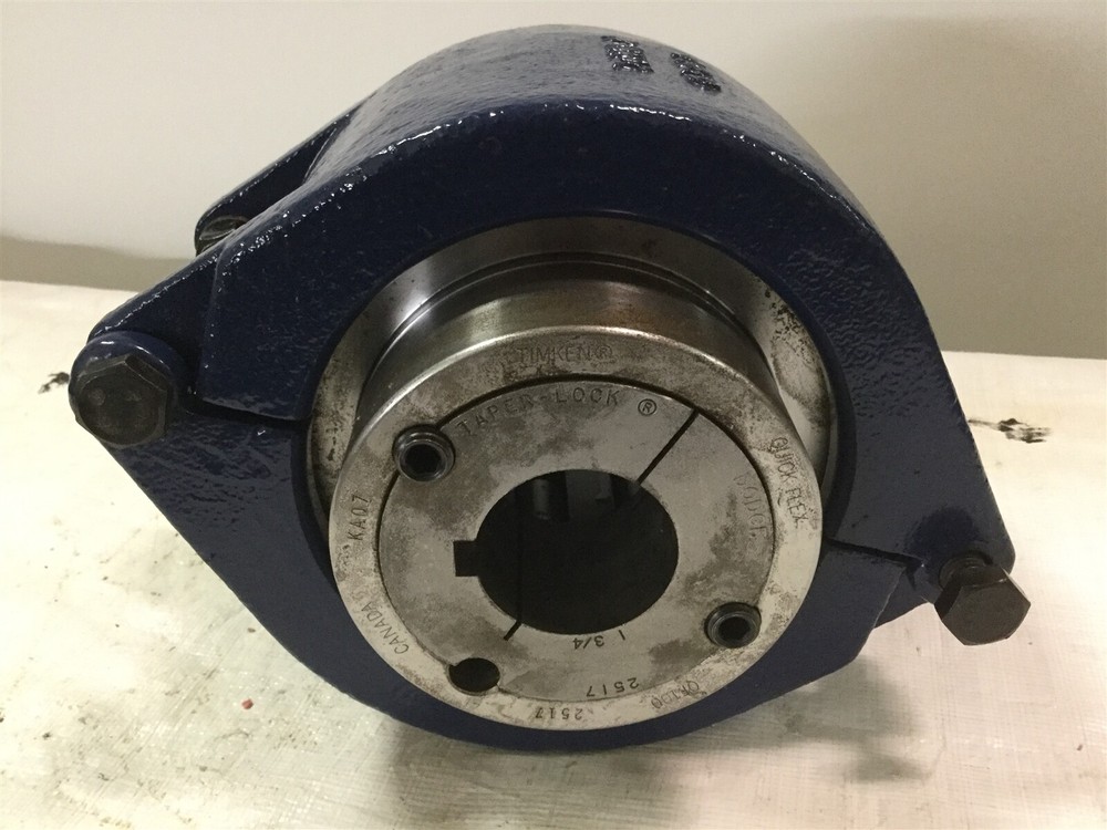 Timken OF100 Quick-Flex Low Speed Split Coupler w/ 2" & 1-3/4" Keyed Taper-Lock