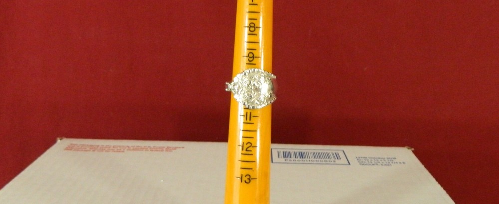 5 Silver Plated Spoon Rings Size 10