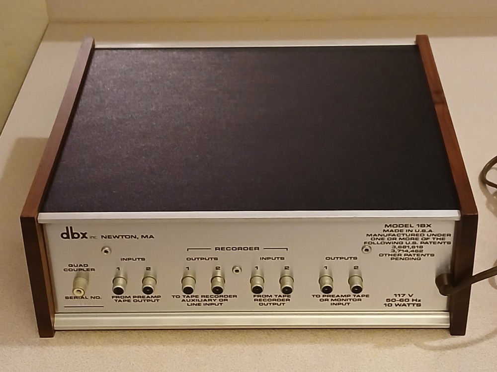 Vintage DBX 1BX Dynamic Range Expander Works Great!